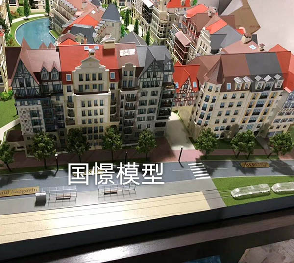 泽普县建筑模型